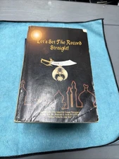Let’s Set The Record Straight! Dr. Malachi Z. York Ansaaru Allah Rare Book