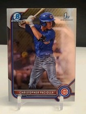 2022 Bowman Draft Chrome Christopher Paciolla #BDC-185 1st Bowman RC