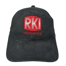 RKI Instruments Strapback Hat Black One Size Gas Detection For Life