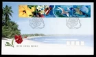 DR WHO 1999 AUSTRALIA COCOS KEELING ISLANDS FDC WILDLIFE STRIP R79955