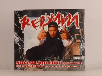 REDMAN FT ADAM F SMASH SUMTHIN'/LET'S GET DIRTY (C78) 4 Track CD Single includin