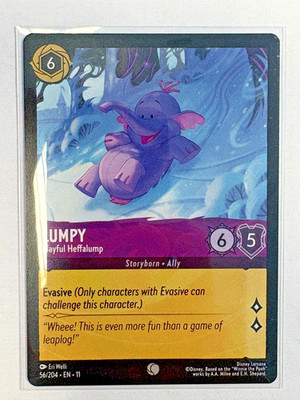 *Disney Lorcana - Einzelkarten - WS#56/204 Lumpy - Winterspell - englisch-NM