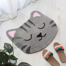 Bathroom Rugs Non Slip Small Cute Coastal Bath Mats Rugs for Bathroom Floor Naut