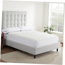 Air Dry Performance Fabric Quilted Mattress Pad, Cooling Twin Extra Comfort
