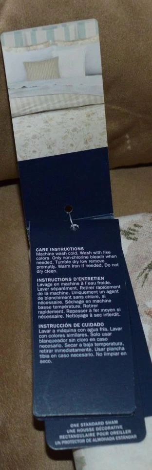 JUEGO DE 2 FUNDAS ESTÁNDAR FLORALES JACOBEAS RALPH LAUREN HOME NUEVO $290 Foto 4 de 4