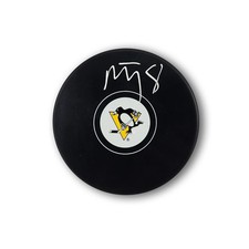 Michael Bunting Autographed Pittsburgh Penguins Hockey Puck