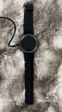 Black Silicone Band Smart Watch Heart Rate Sl...