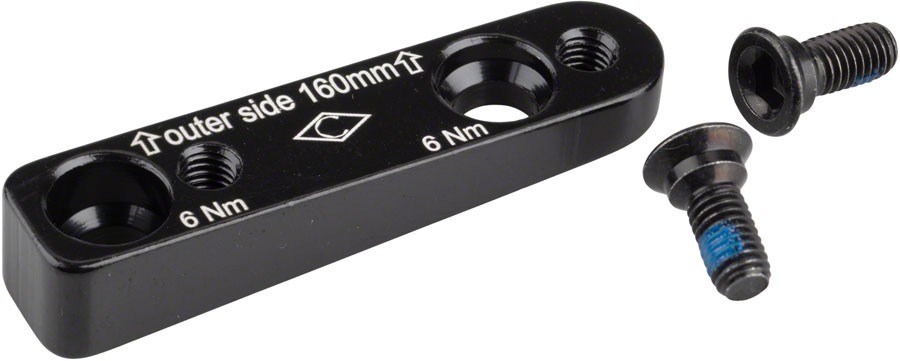 Адаптер суппорта заднего дискового тормоза Campagnolo EKAR Высокопрочный алюминий 5290₽