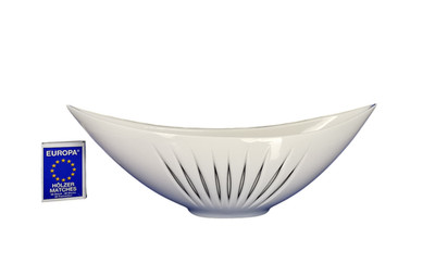SGRAFO MODERN Schale 50er Design Peter Müller Ritzdekor 1021 Schiffchen