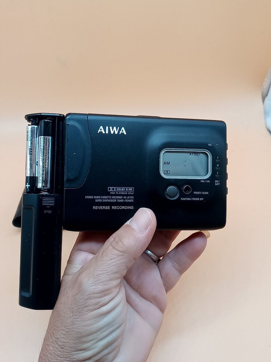 MINT!!! AIWA STEREO RADIO CASSETTE RECORDER HS-JX705 MADE IN MINT!!! AIWA STEREO RADIO CASSETTE RECORDER HS-JX705 MADE IN