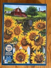 Cobble Hill COUNTRY PARADISE 500 piece puzzle NEW IN BOX Made in USA