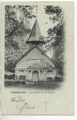 VENDEUVRE SUR BARSE - Aube - CPA 10 - la chapelle du Val Suzenay