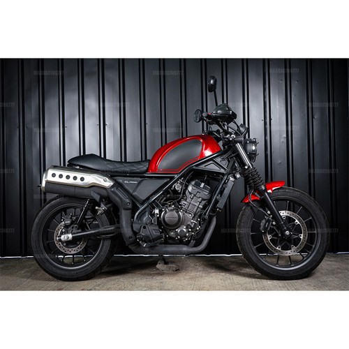 COVER FUEL OIL TANK RED BLACK FIT FOR HONDA SCL CL 300 500 2023-2024 - Picture 16 of 17