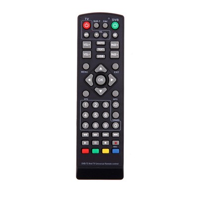 1 Stück Universal Fernbedienung Ersatz für TV DVB-T2 Fernbedienung