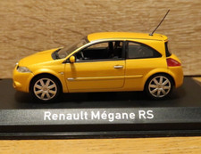 Norev Renault Megane RS 2004 Yellow Sirius 517635 1:43 Scale