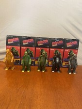 Super7 Shogun Godzilla Set Of 5 Mystery Figures Gray Black Amber Green Glitter