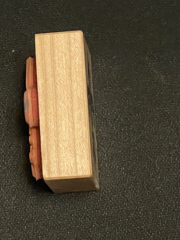 PSX D1754 Fleur De Lis Red Rubber Stamp French Collage Paris - Image 4 of 4