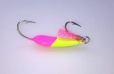 3 Pack Pompano Jigs w/ Teaser ELECTRIC CHICKEN T&A JIGS Mackerel Bluefish