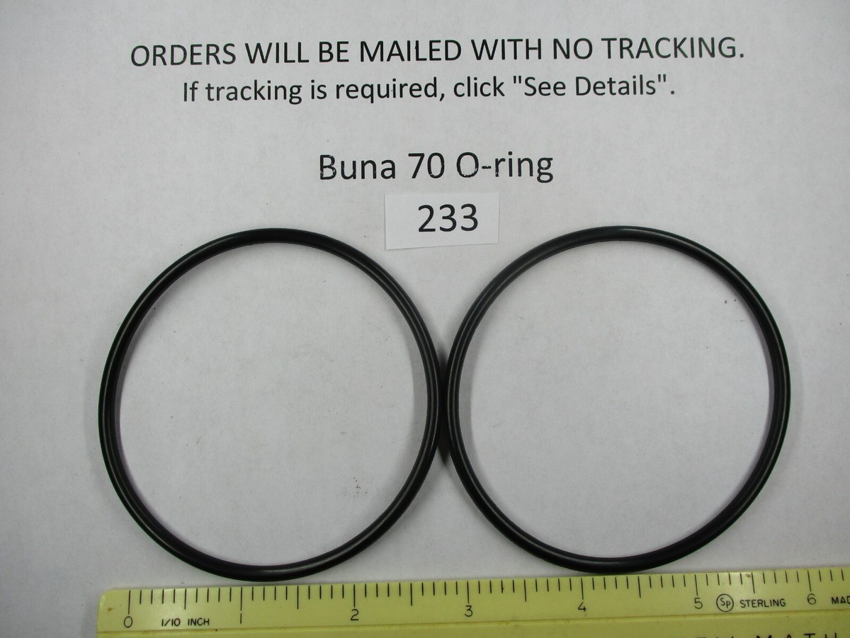 Guarnizione Industriale Standard O-Ring In Buna-N Misura 238 (3-1/2" ID X 3-3/4" OD X 1/8" Spessore) - Nuovo, Per Tenute Idrauliche E Industriali Guarnizione Anello Misura 238 - Foto 5