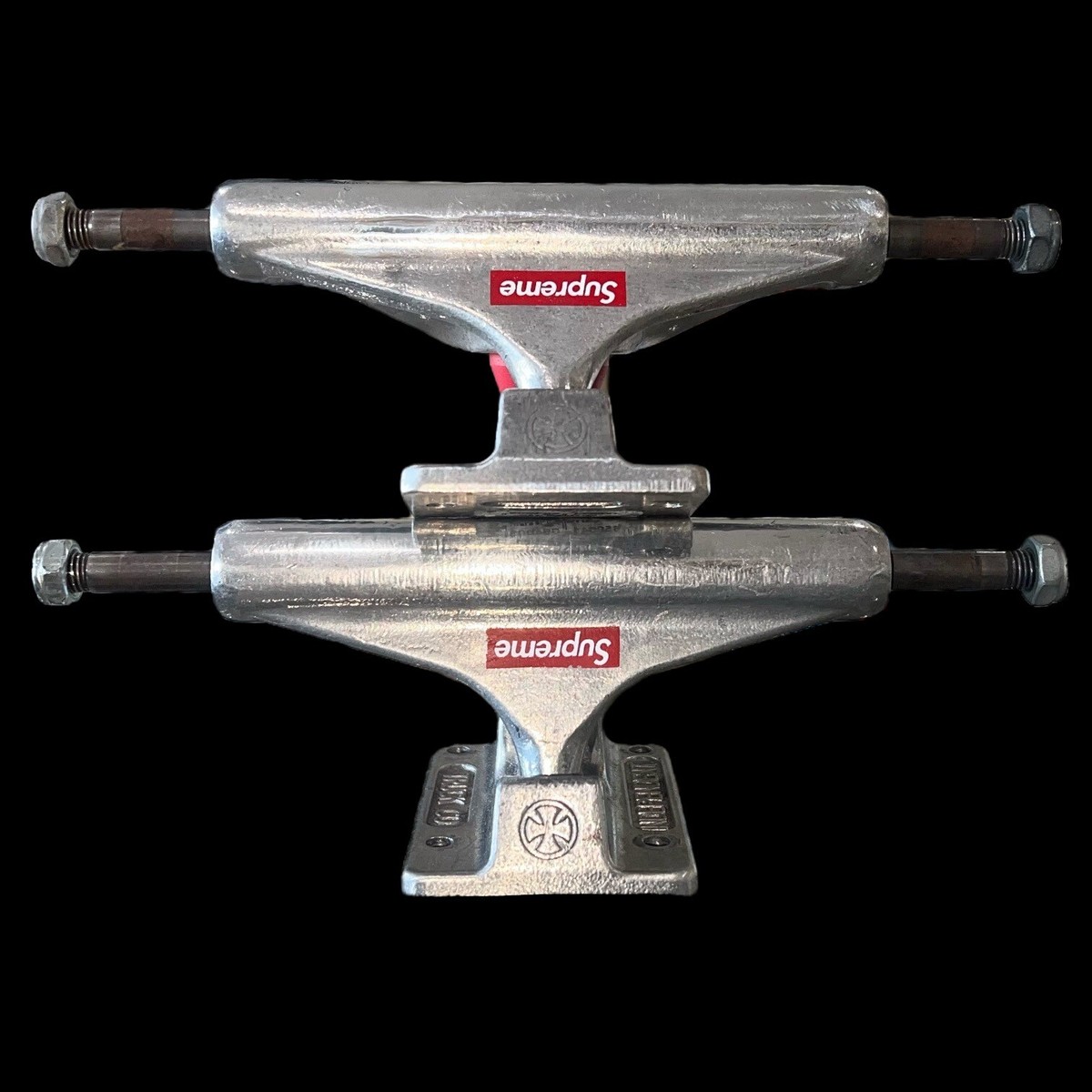 Supreme Independent Skateboard Truck Set (set of 2) Size 149 Supreme Independent Skateboard Truck Set (set of 2) Size 149