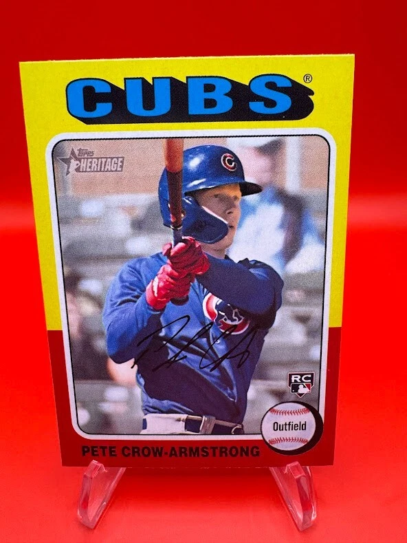 Pete Crow-Armstrong (RC) - 2024 Topps Heritage - #177