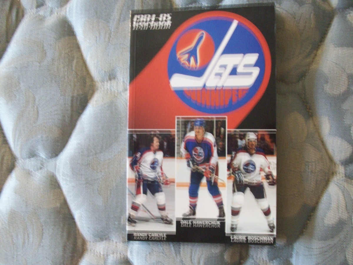 1984-85 WINNIPEG JETS MEDIA GUIDE YEARBOOK 1985 Press Book Program