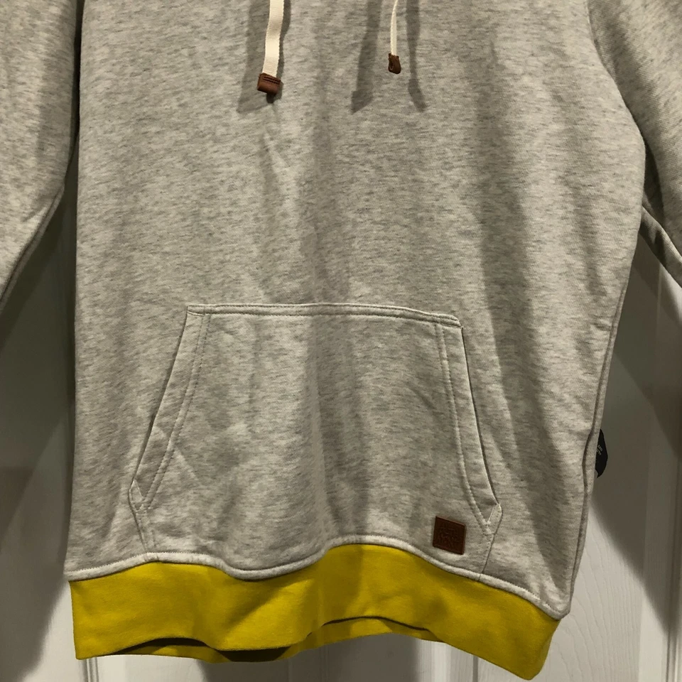 ALTAMONT MEN'S SWEATER HOODED GRAY COLOR LONG SLEEVE SIZE SMALL, FREE SHIPPING - Image 4 of 4