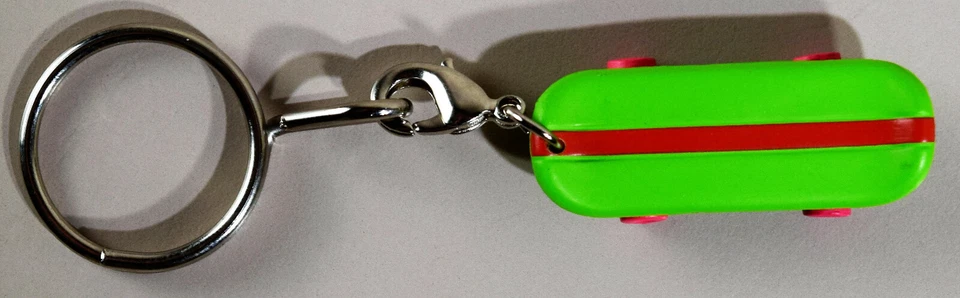 The Simpsons 25th Anniversary KeyChain Series - Skateboard (Unopened) Kidrobot - Image 2 of 4