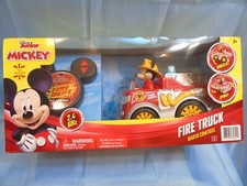 Disney Junior Mickey Remote controlled Fire Truck Ages 3 NEW In Box
