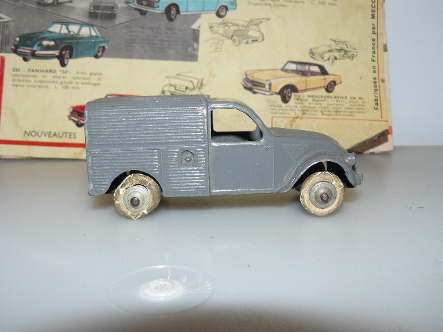 JRD Citroën 2CV Fourgonnette – Miniature Ancienne – Époque Dinky / CIJ