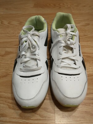 Reebok Running Sneakers Bright Green And White With Ortholite Mens Size 10.5