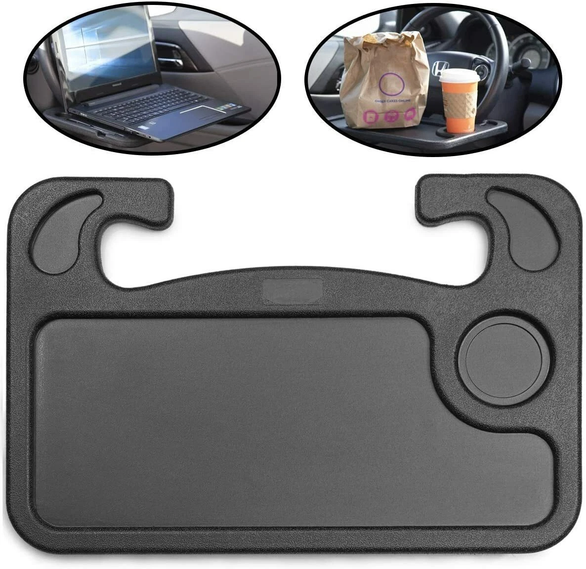 Laptop and online tablet tray