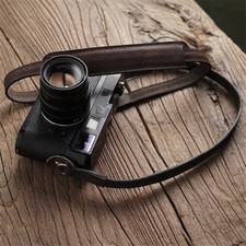 Genuine Leather Retro Strap Metal Ring 105cm For Leica Fujifilm Camera Handmade