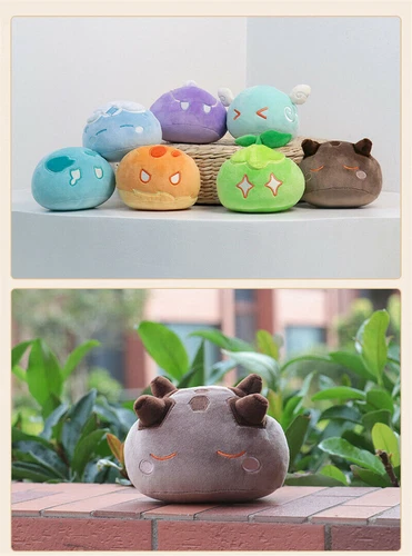 Genshin Impact Original Slime Plush Dolls Toy Throw Stuffed Pillow[ PREORDER ]