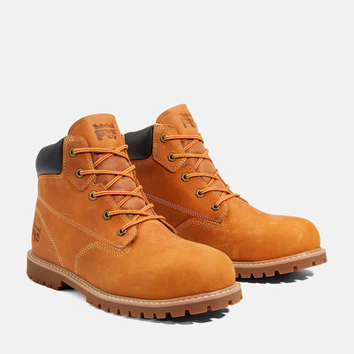Timberland PRO Gritstone TB1A1Q8K231 Men 13 Wheat 6'' Steel Toe Work Boot RHS2622