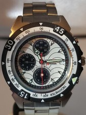 CRONOGRAFO Sector 202 quadrante tigre bianco e nero espansore  