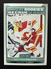 2021-22 O-Pee-Chee OPC Marquee Rookie MATTHEW PHILLIPS #633 - Flames +BONUS CARD