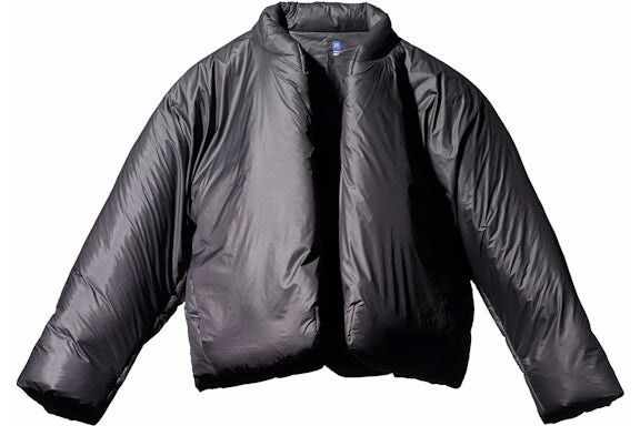 ジャケット・アウター YEEZY GAP BALENCIAGA ANORAK HOODIE Size Large - Yeezy Gap Balenciaga Padded Anorak Hoodie Black