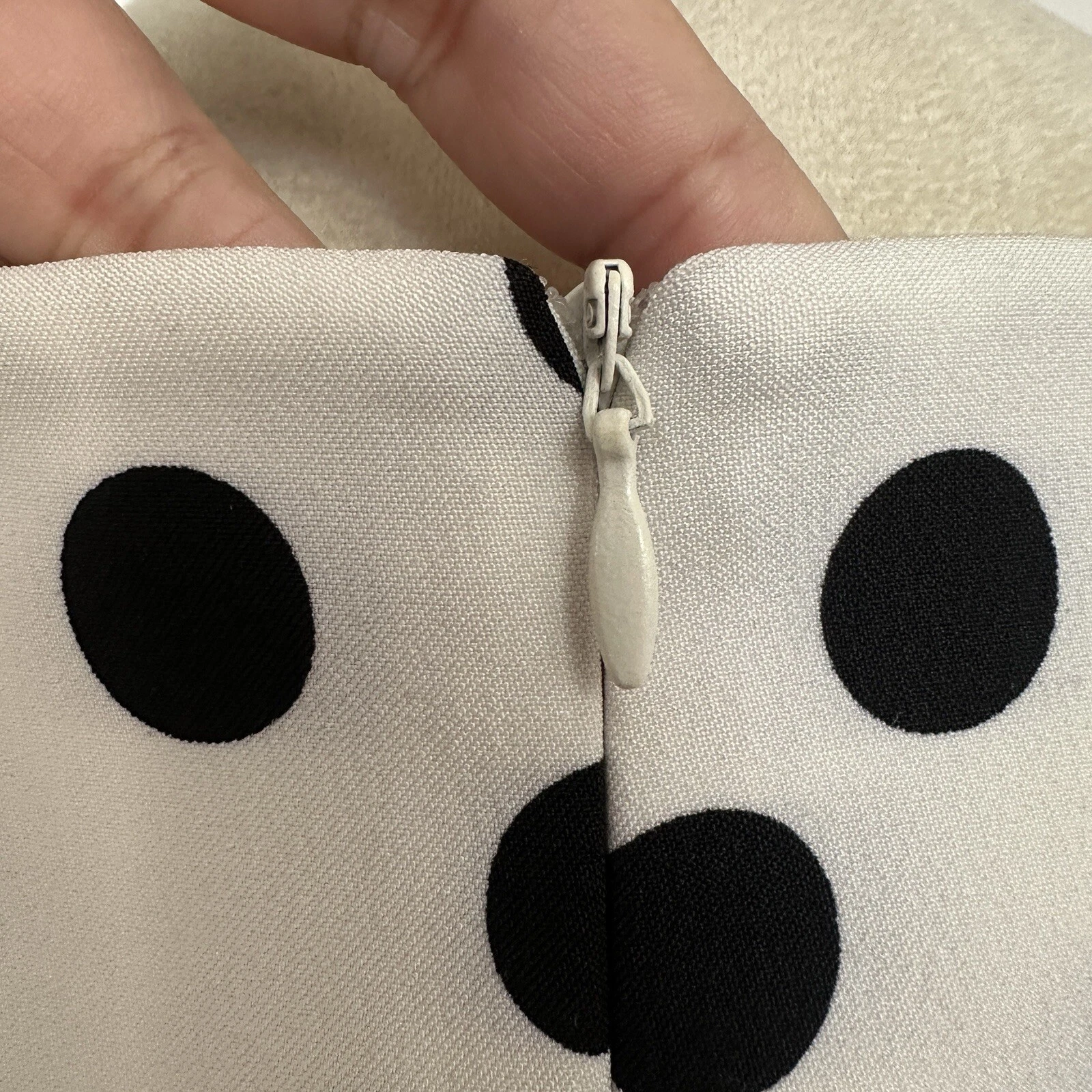 Abito donna Alyx taglia 8 girasoli a pois midi tubino senza maniche estivo