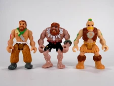 Imaginext Caveman Action Figure Lot of 3 Fisher Price