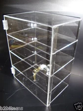 DS-Acrylic Countertop Display Case 12" x 8" x 16" Locking Security Showcase