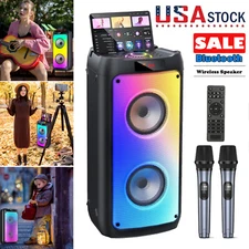 Wedding Party Speaker Partybox HD Stereo Bass Karaoke Machine For All Occasion
