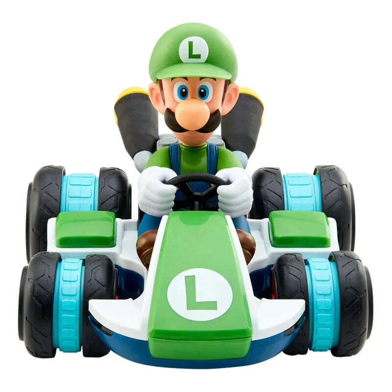 Nintendo Mario Kart 8 Luigi Mini RC Racer – Anti‑Gravity 2.4 GHz Remote Control - Image 3 of 4