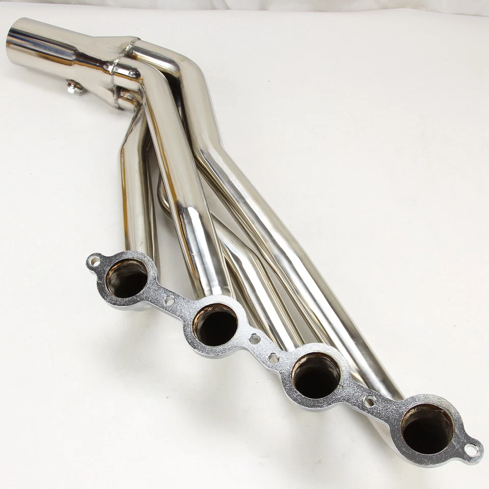 Intercambio de conversión de cabezales turbo de 1 3/4" para camioneta Chevy C10 LS LS1 LS2 LS3 LS6 Foto 3 de 4