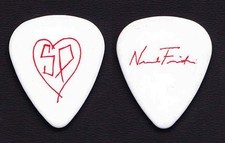 Smashing Pumpkins Nicole Fiorentino Signature White Guitar Pick - 2010 Tour