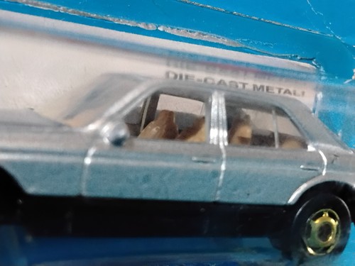 1981 HOT WHEELS 2-PAK 2 PACK MERCEDES-BENZ 380 SEL SILVER PEUGEOT 505 BLUE RARE - Picture 12 of 12