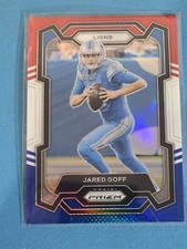 2023 Panini Prizm Jared Goff Red White Blue Prizm #98 Detroit Lions