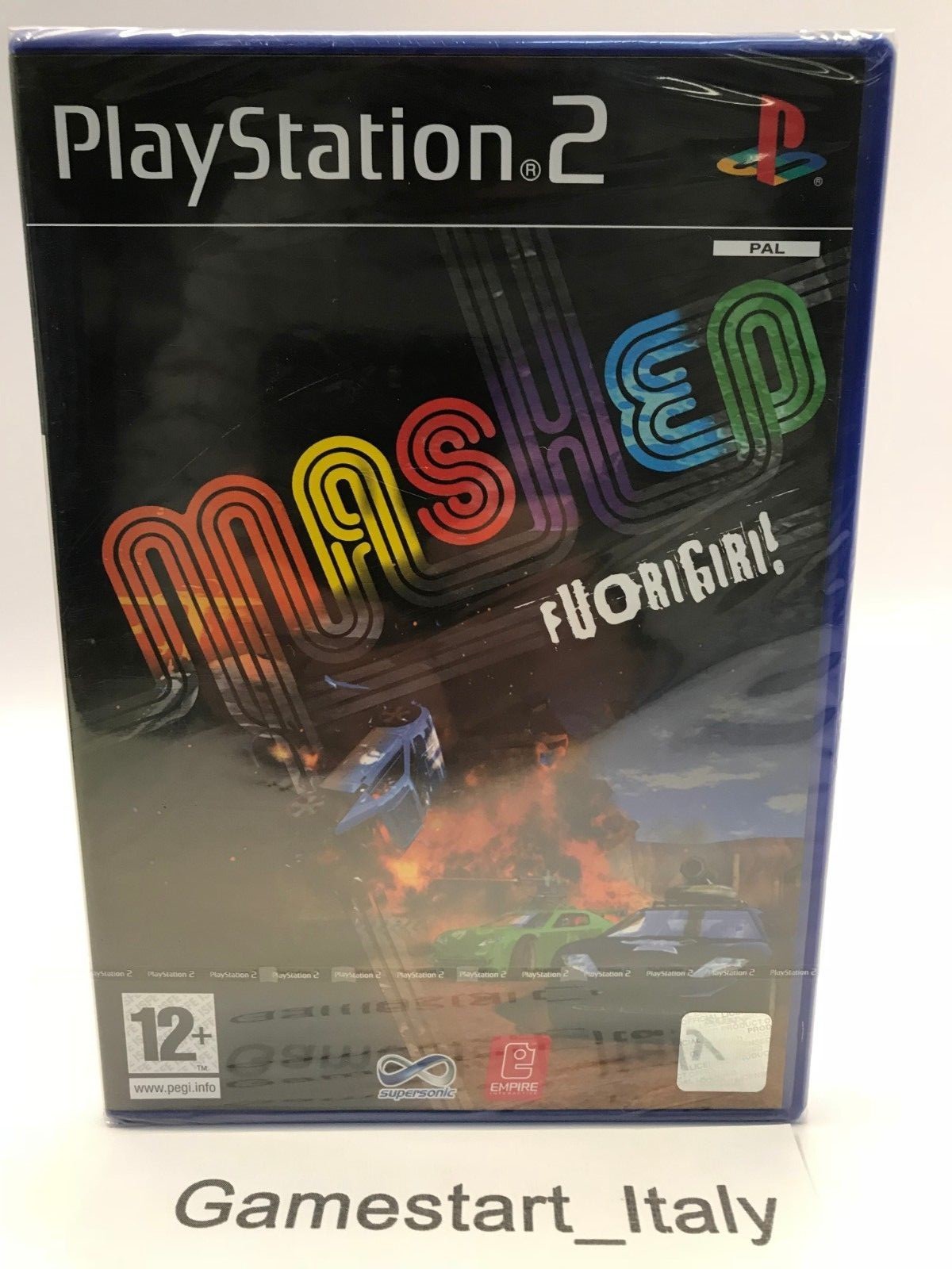 MASHED FUORIGIRI - SONY PS2 - VIDEOGIOCO NUOVO SIGILLATO PAL - NEW SEALED