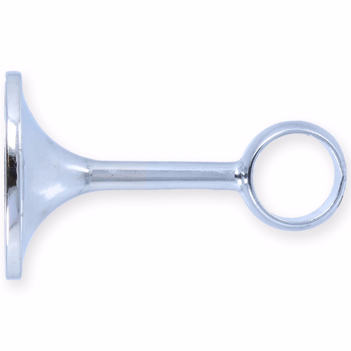 2x Chrome 19mm Bathroom Rail End Brackets Towel Pole Wall Mount Fixing  Supports for sale online | eBay