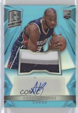 2014-15 Panini Spectra Rookie Jersey Blue Prizm 2/99 Adreian Payne #120 Auto w6z